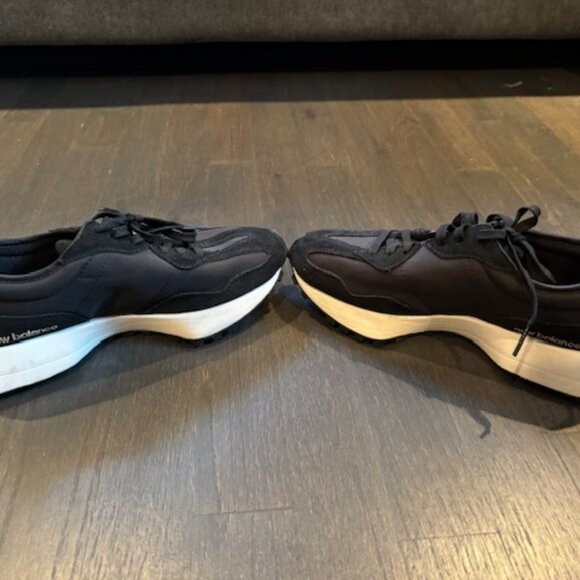 New Balance 327 sneakers in black with leopard detail Size 7 - Picture 5 of 6